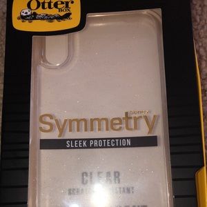 New otterBox clear sparkle phone case  iPhone XR
